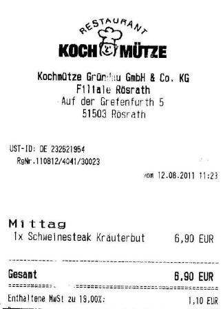 pfarm Hffner Kochmtze Restaurant